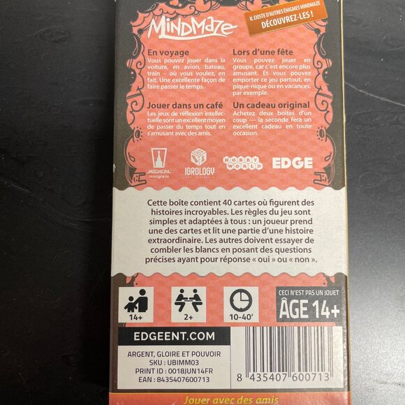 PACK JEUX DE SOCIÉTÉ – 3 JEUX + 1 MONOPOLY OFFERT ! - Picture 6 of 11